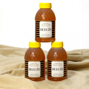 BEEGrrl 100% pure honey from Beamsville, Niagara, Ontario, Canada 500g squeeze jar